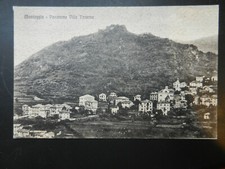 20090) GENOVA PROVINCIA MONTOGGIO PANORAMA E VILLA TAVERNA  NON VIAGGIATA