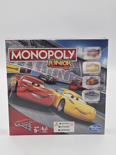 Monopoly junior cars disney - monopoly,