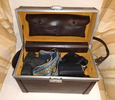 Olympus OM-1 OM1 macchina fotografica + borsa accessori zoom flash eccetera