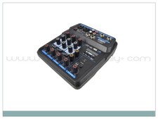 COBRA PRO AUMX4 mini mixer 4 canali con Bluetooth e USB CON EFFETTI PER LA VOCE