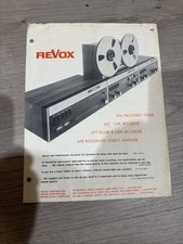Brochure vendita REVOX A76 A77
