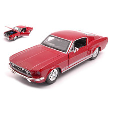 FORD MUSTANG GT 1967 RED 1:24