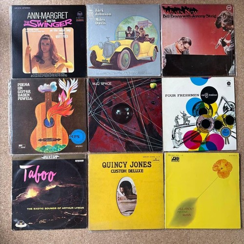 Jazz vinyl disc set - 18,