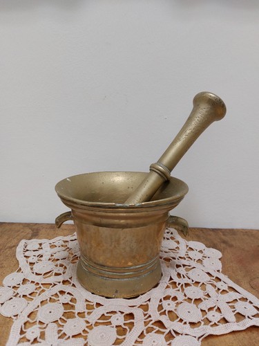 Antico mortaio completo - mortaio,