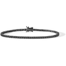 Bracciale Tennis Uomo Argento