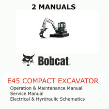 Bobcat e45 escavatore manuale - bobcat,