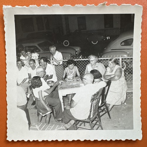 Foto epoca street party - foto, d'epoca