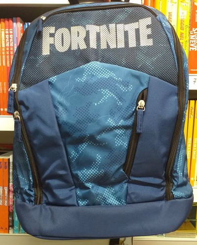 Zaino organizzato fortnite blu - organizzato,