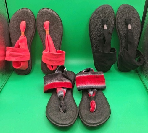 Lotto sandali sanuk donna - lotto, 3