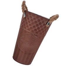  Secchio Metallo Portavasi Balcone Di Fiori Decorativi Secchiello Per Latta