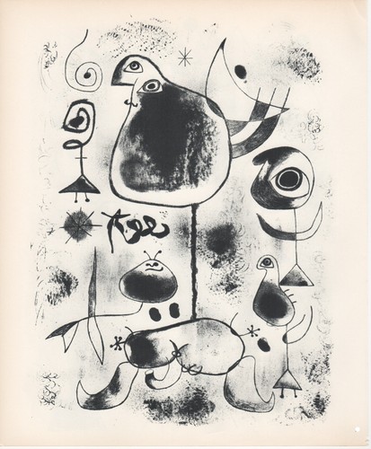 Joan mirò personaggio - joan,