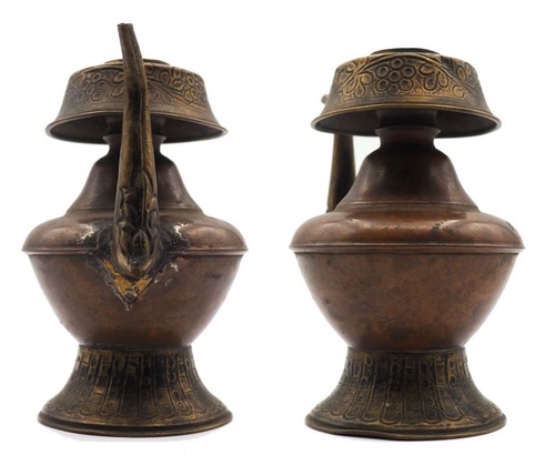 Vaso rituale tibetano rame - rituale, tibetano,