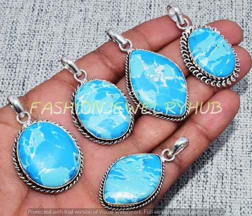 Ciondolo larimar creato pietra - creato,