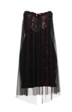 ROMEO GIGLI PLUS Sovrapposizione corta in pizzo floreale taglia 8