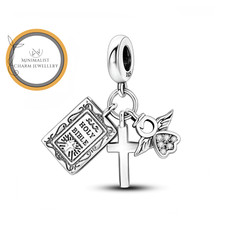 Charm Holly Bibbia e Croce