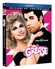 Blu Ray GREASE (Edt.40° Annivers) ⚠️ John Travolta & Olivia Newton ⚠️ ....NUOVO