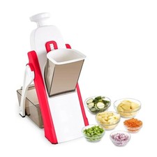 Mandolina AffettaVerdure Manuale Spessore Regolabile Affettatrice Taglia Verdure