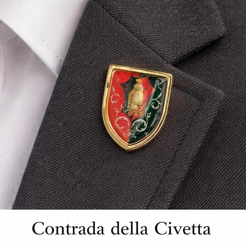 Palio siena spille - di, spilla