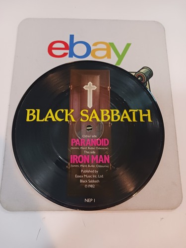 Black sabbath paranoid iron - black,