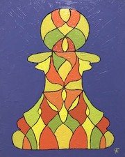 Quadro olio originale tela