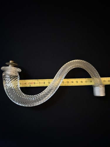 Braccio 20cm vetro - su,