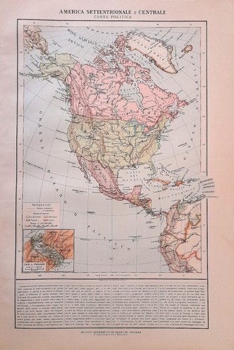 Carta geografica antica