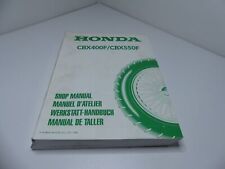 Honda CBX400 550 F manuale officina originale manuale riparazione manual