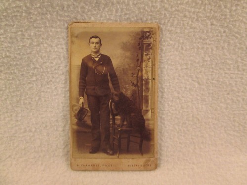 Photo cdv jeune - cdv,