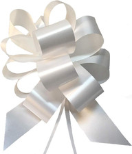 50 COCCARDA Nastro 50MM Bianco