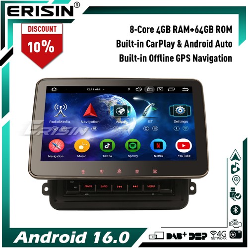 Android 16 gps autoradio - android,