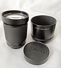 Carl Zeiss PLANAR 2/135 mm T*# 5975183 for Contax/Yashica mount, hood, caps MINT