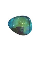 RAYBAN 3025 lente sinistra in vetro calibro 62 verde A Specchio goccia aviator