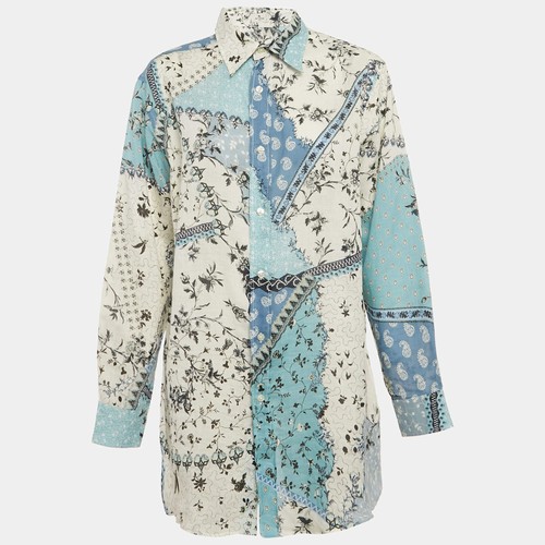 Camicia tunica etro blu - camicia,