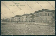 Bologna città via Irnerio PIEGHINA cartolina QQ8826