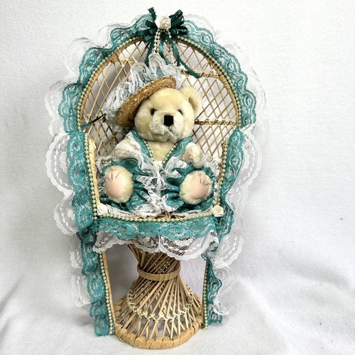 Sedia vittoriana peluche orso