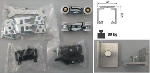 Kit scorrevoli porte koblenz - kit,