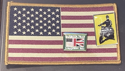 Barbour steve mcqueen pin - steve,