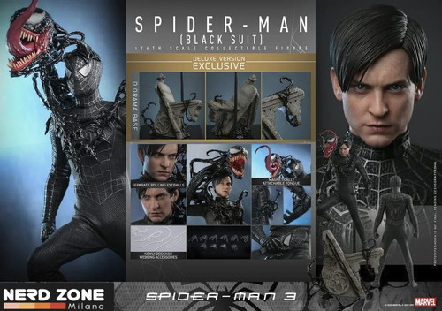 Stock hot toys spider - stock, spider-man