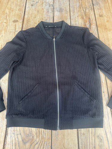 Giacca bomber zara nera - bomber,
