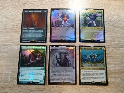 Lotto carte magic mitiche - carte, 6