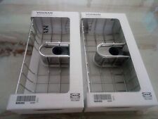 2 mensole bagno IKEA VOXNAN cm 13.5 x 6.5 x 26.5