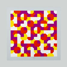 Bruno MUNARI - "Curve di Peano", 1991 - Serigrafia, 70 x 70 cm