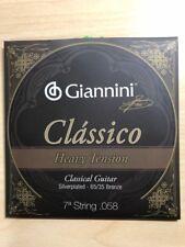 Giannini Chitarra Classica 7° Corda Tensione Pesante
