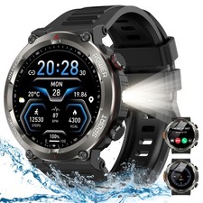 Smartwatch Militare Uomo con Chiamate Bluetooth 5ATM Impermeabile 960mAhOrologio Fitness