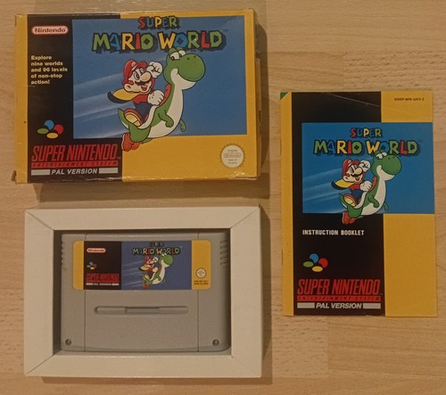 Snes pal super mario world - pal,