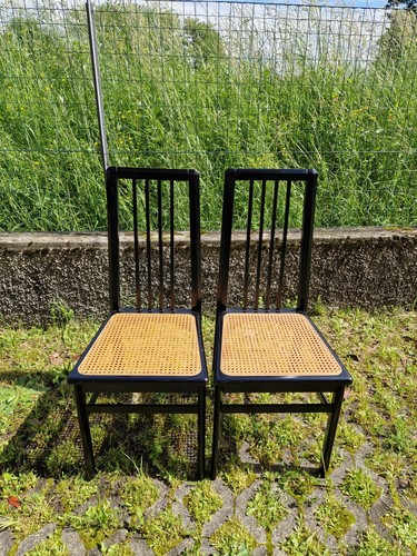 Sedie vintage paglia di - 2,