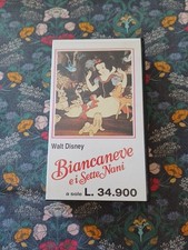 VHS BIANCANEVE E I SETTE NANI Bootleg Con Marchio Siae