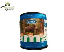 BANDA FILO PER RECINTO ELETTRICO SPECIALE CINGHIALI COLORE BLU 200 METRI