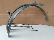 parafanghi Bianchi Rosa bici epoca 26 gemma vetro pallinato anni 30