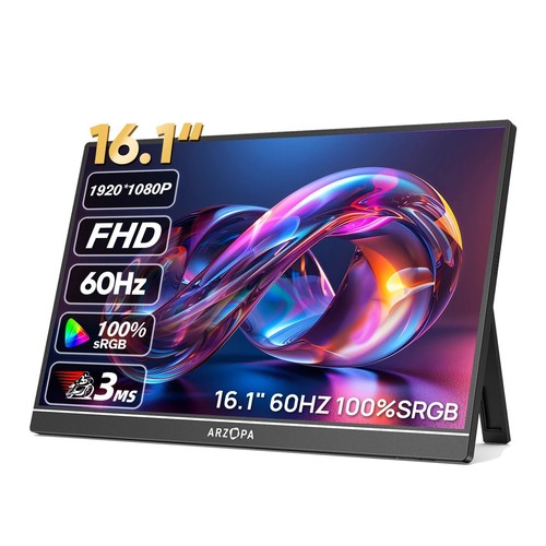 Monitor portatile arzopa - portatile, 16.1"